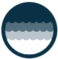 Lake Stage icon. Lake stage is the level or depth of the water in Lake Okeechobee. Lake Stage icon. Lake stage is the level or depth of the water in Lake Okeechobee.